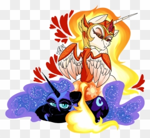 Alicorn, Armor, A Royal Problem, Artist - Daybreaker X Nightmare Moon