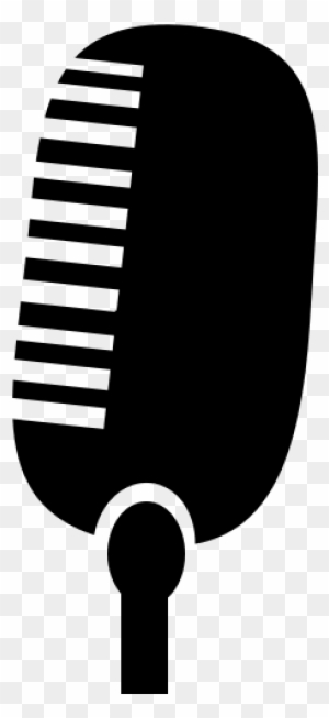 Retro Microphone Icon Microphone Icon - Illustration