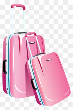 Pink Travel Bags Png Clipart Image - Travel Bagsclipart