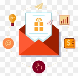 E-mail Marketing Services - Email Marketing Icon Png