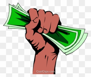 Fist Clipart Money - Fistful Of Dollars Clipart