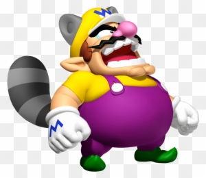 3d Raccoon Wario By Koopshikinggeoshi - Super Mario 3d World Wario