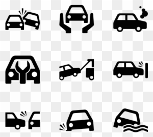 Car Service 36 Icons - Car Insurance Vector Png