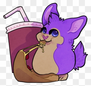 Cute Tattletail Game Fan Art Showing A Purple Baby - Tattletail Love