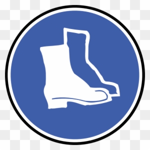 Wear Shoes Clip Art - Steel-toe Boot