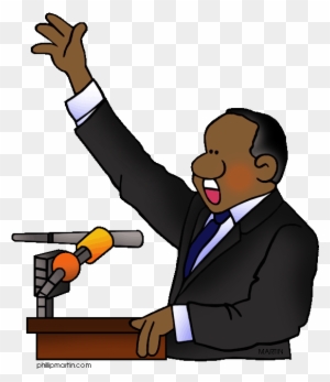 happy martin luther king day clip art