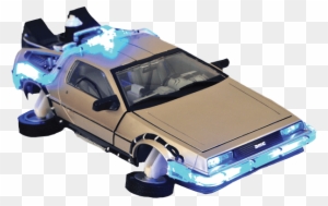 Flying Delorean Back To The Future - Diamond Select Back To The Future Ii Delorean Time