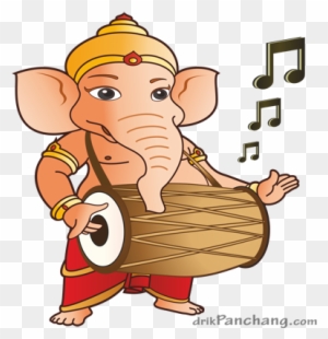 Ganesha - Dancing Ganesh Clipart Logo - Free Transparent PNG Clipart Images  Download