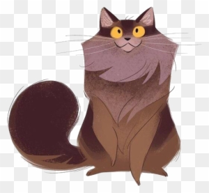 Maine Coon Selkirk Rex Kitten Drawing Illustration Cat Illustration Free Transparent Png Clipart Images Download