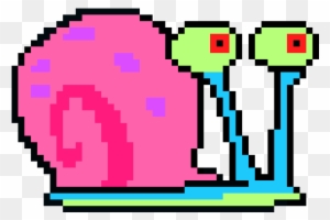 Gary The Snail - Gary The Snail Pixel Art