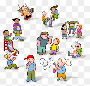 Kids Playing Clipart - Bullying Among Youth: Issues, Interventions And Theory