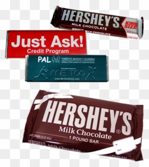 Custom Wrapped Kingsize, One Pound And Five Pound Bars - Hershey's Milk Chocolate