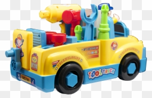 Take Apart Truck Toys With Power Tools For Preschool - Tool Truck