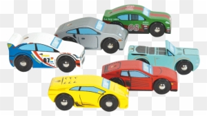 Monte Carlo Wooden Cars - Le Toy Van - Monte Carlo Car Set