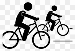 Cycling Clipart Recreation - Listening To Music Bike