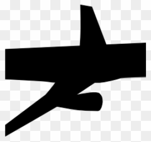 Airplane Clipart Black And White Airplane Clipart Black - Narrow-body Aircraft
