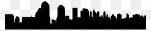 City Skyline Silhouette 02 Vector Eps Free Download, - View Of New York From Nj City