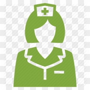 User, Woman, Healthcare And Medical, Professions And - Nurse Icon Green