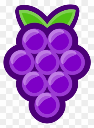 Grape Clipart Purple Food - Grape Icon - Free Transparent PNG Clipart ...