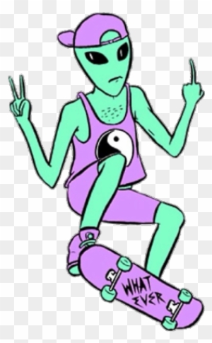 Peace Clipart Tumblr Transparent - Aliens Doing The Peace Sign