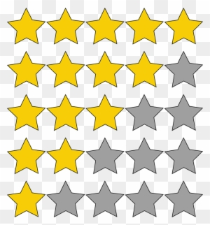 Reveiw Ratings - 5 Star Rating