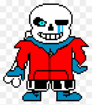 Sans Sprite Insanity - Pixel Art Sans Undertale, HD Png Download - vhv