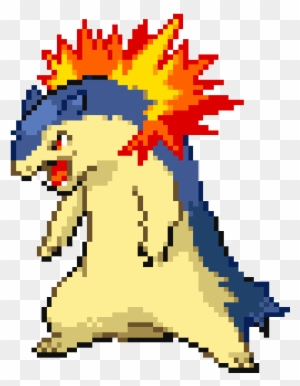 Transparent Pixel Pokemon Cyndaquil Gif Free Transparent Png Clipart Images Download