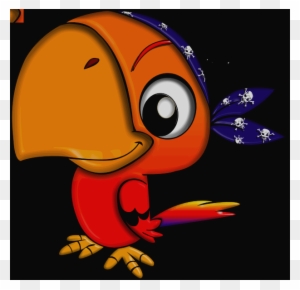 Free To Use & Public Domain Parrot Clip Art Parrot - It's 5 O'clock Somewhere Round Ornament