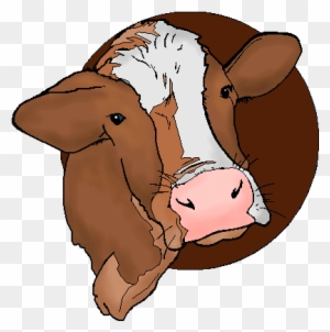 Beef Cow Head Clip Art - Dairy Cow