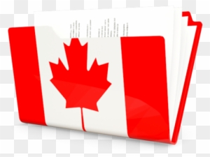 Illustration Of Flag Of Canada - Canada Flag Folder Icon