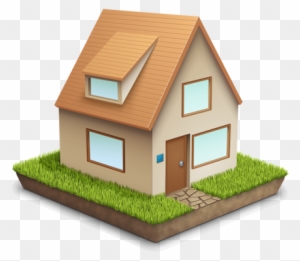 Home Icon 3d Png - House 3d Vector Png