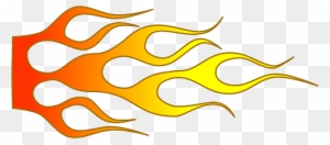 Fire, Car, Flame, Sports, Motor, Heat, Race, Flames - Hot Rod Flames Clip Art