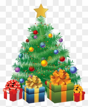 Christmas-tree - Christmas Tree With Gifts Animated