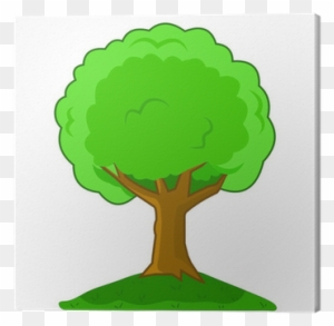 Poster Vektor Illustration Cartoon Baum Isoliert Dibujos De Arbol Free Transparent Png Clipart Images Download