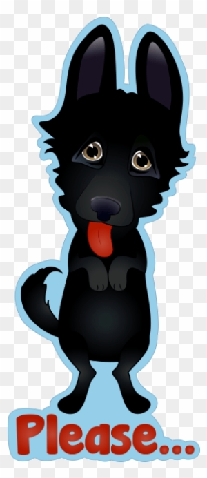 Nero The Black Dog Cute Funny Comic Pet Stickers Messages - Cartoon - Free Transparent PNG Clipart Images Download Nero The Black Dog Cute Funny Comic Pet Stickers Messages - Cartoon - Free Transparent PNG Clipart Images Download