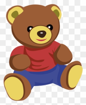 Teddy Bear Toy - Toy Png Vector - Free Transparent PNG Clipart Images  Download