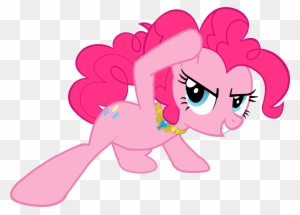Mlp Pinkie Pie Powersliding Vector Laughter By Ramseybrony17 - Pinkie Pie Element Of Laughter