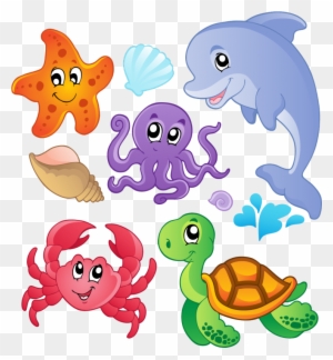 Sea Creatures Clipart Transparent Png Clipart Images Free Download Clipartmax