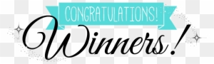 My Lottery Raffle - Congratulations To The Winners - Free Transparent ...