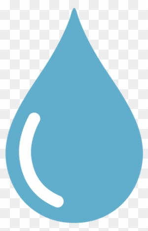 Waterdrop Rounded Glimpse Illustration Transparent - Drop Of Water Vector Png