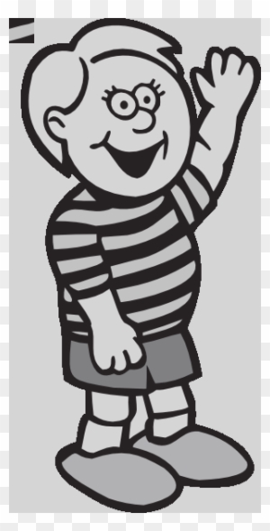 Waving Cartoon Kid Clip Art At Clker Waving Hi Clipart - Funny Tales In Easy Spanish Volume 7