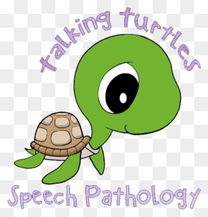 Talking Turtles Speech Pathology - Cartoon Animals With Big Eyes