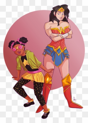 Wonder Woman And Star Blossom By Squirrelkitty76 - Wonder Woman
