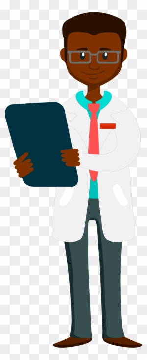 Doctor - African American Doctor Clipart