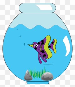 Fish Bowl Clipart Free Download Clip Art On - Fish In A Bowl Clipart Png