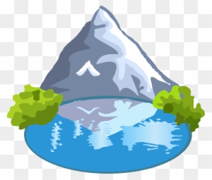 Mountain Clipart Public Domain - Lake Clipart Png