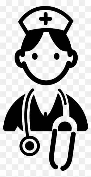 Nurse Clipart Black And White - Doctor Clipart Black And White