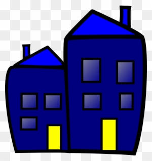 Building Clip Art At Clker - Blue Building Clip Art