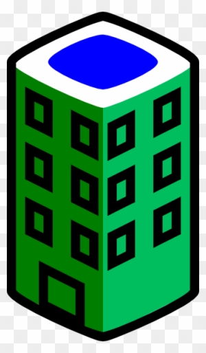 Building Blue Clip Art At Clker - Office Building Clip Art