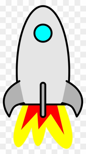 Clipart Rocket - Cartoon Rocket Ship